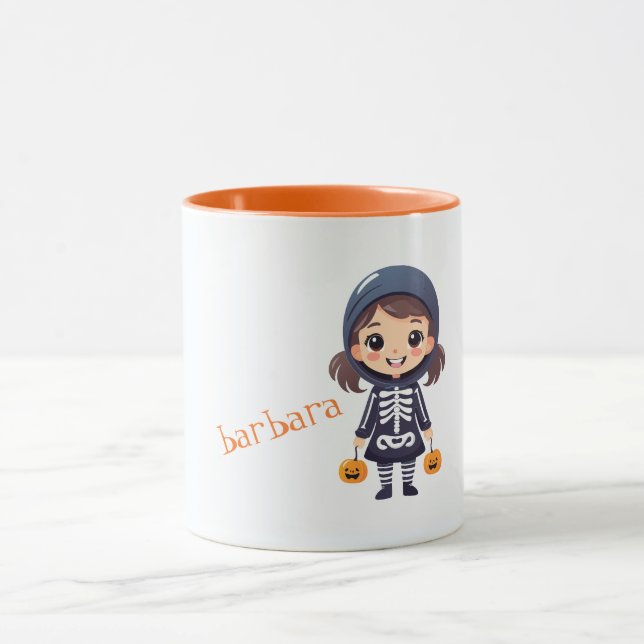 Caneca Personalizada Fantasia de Esqueleto de Hall (Centro)