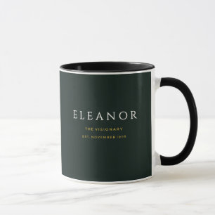 Caneca Personalizada Flor de Nascimento Ouro - Nar
