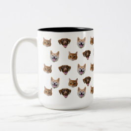 Caneca Personalizada, Gato De Cão, Presente Mãe