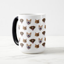 Caneca Personalizada, Gato De Cão, Presente Mãe