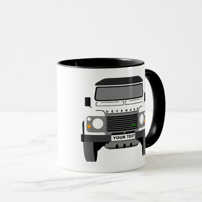 Caneca Personalizada Land Rover Clássico (Frente Esquerda)