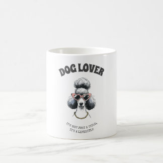 Caneca Personalizada Lover Mug - Poodle Engraçado