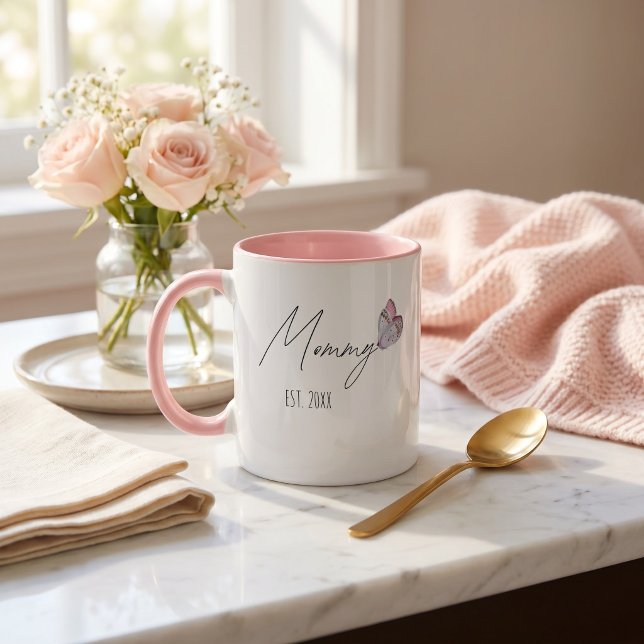 Caneca Personalizada Mamãe Ano de Fundação para o  (Criador carregado)
