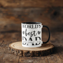Caneca Personalizada Melhor Pai do Mundo