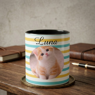 Caneca Personalizada Nome de Gato Presente Diverti
