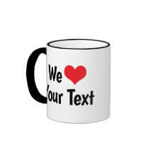 Caneca Personalizada Nós Amamos