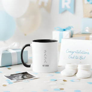 Caneca Personalizada PAPA Est.2026 Pai a ser