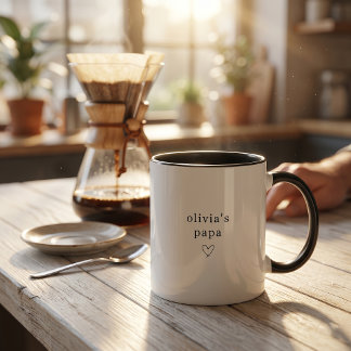 Caneca Personalizada Papai Presente para Novo Pai