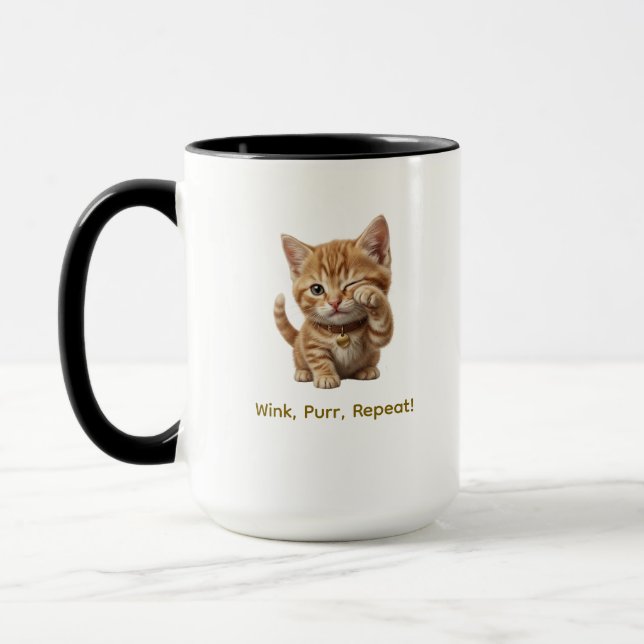 Caneca Personalizada para Amantes de Gatos | Canec (Esquerda)
