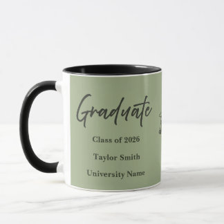 Caneca Personalizada para Graduado – Estilo de Let