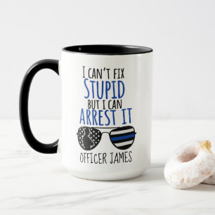 Caneca Personalizada para Policial, Policial