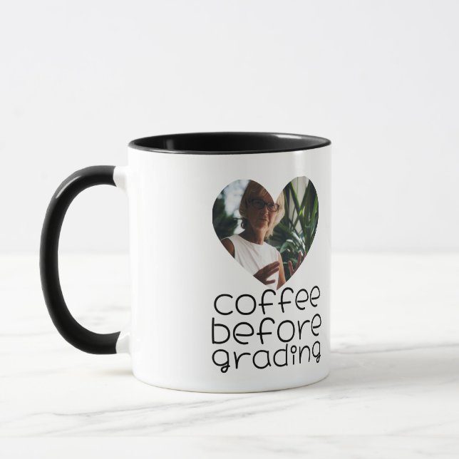 Caneca Personalizada para Professor com Foto (Esquerda)