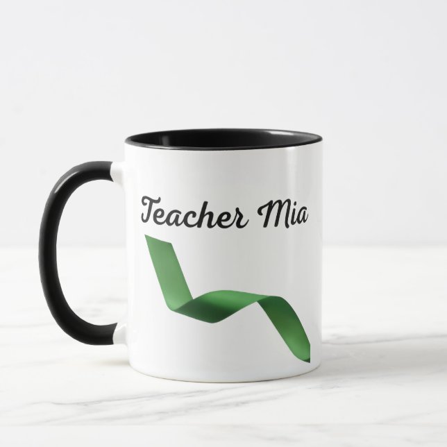 Caneca Personalizada para Professor, Nome do Profe (Esquerda)