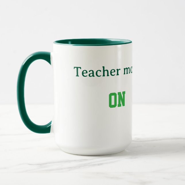Caneca Personalizada para Professores (Esquerda)