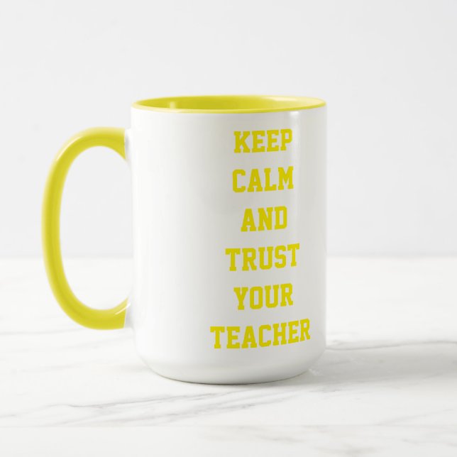 Caneca Personalizada para Professores (Esquerda)