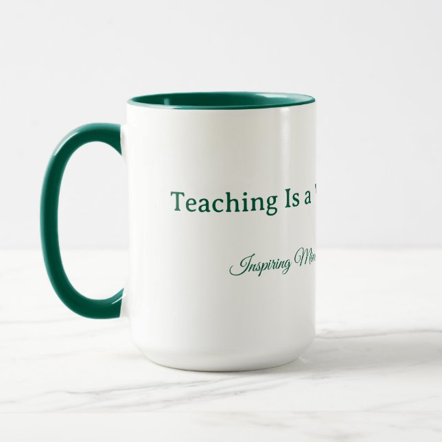 Caneca Personalizada para Professores (Esquerda)