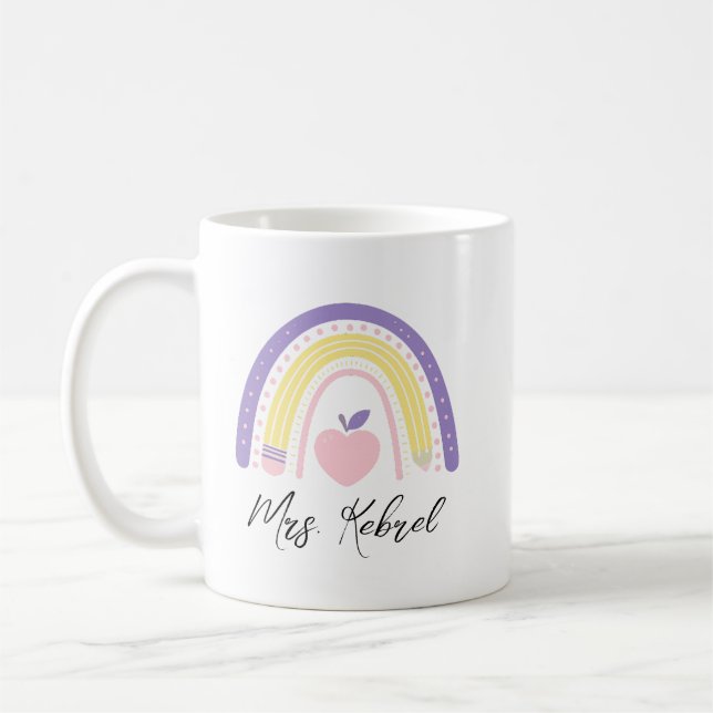 Caneca Personalizada para Professores: Xícara de C (Esquerda)