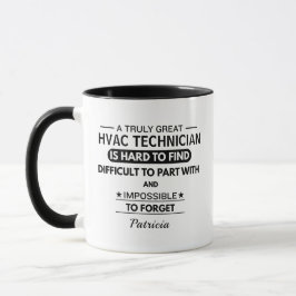 Caneca Personalizada para Técnico de HVAC para Pre