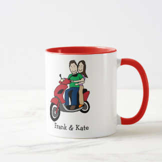 Caneca personalizada pares dos desenhos animados