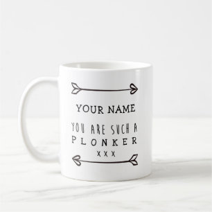 Caneca personalizada - Plonker - caneca engraçada