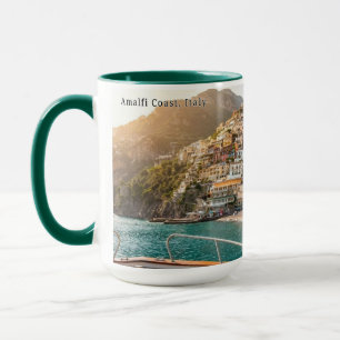 Caneca Personalizada Pôr do Sol da Costa Amalfitan