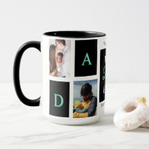 Caneca Personalizada Preta Melhor Pai do Mundo com