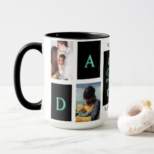 Caneca Personalizada Preta Melhor Pai do Mundo com