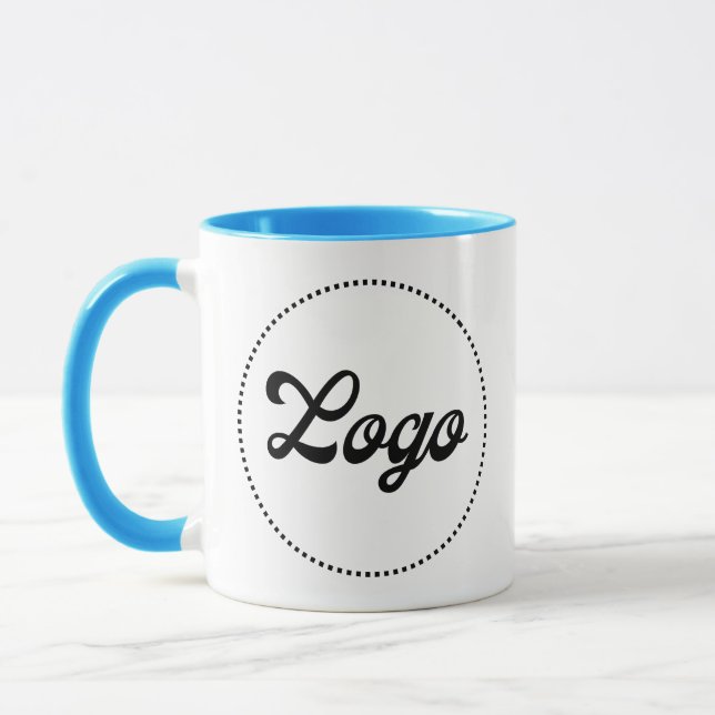 Caneca Personalizada Promocional LIGHT BLUE Combo  (Esquerda)