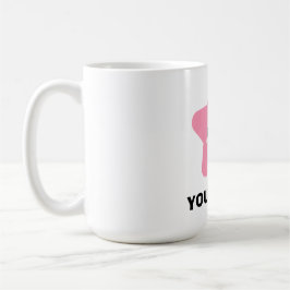 Caneca Personalizada Rosa, Caneca Gráfica de Carac
