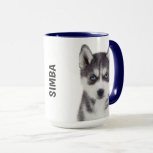 Caneca personalizada Siberian Husky