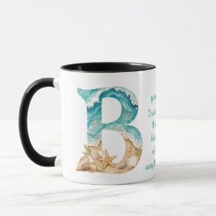 Caneca Personalizada Turquesa Praia