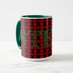 Caneca Personalizada Verde, Vermelha e Preta Combo