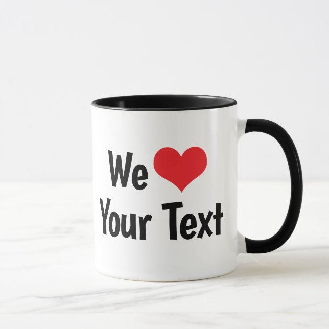 Caneca Personalizado Adoramos Mug (Direita)