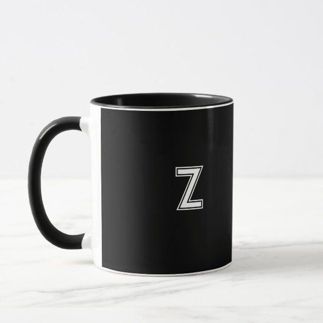 Caneca Personalizado com estilo de combinação preto perso (Esquerda)