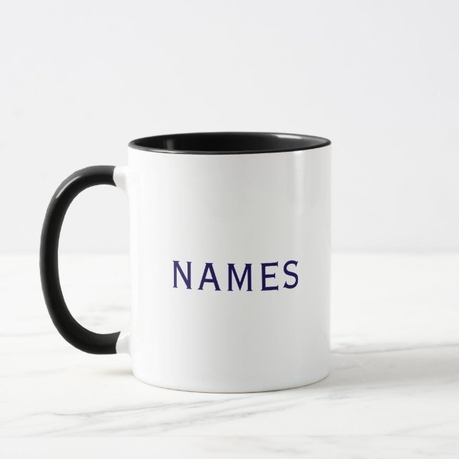 Caneca Personalizado Com Sobrenome ou Apelido (Esquerda)