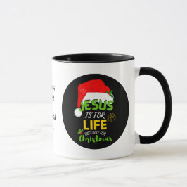 Caneca Personalizado JESUS É PARA A VIDA Não Somente Para