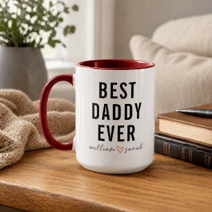 Caneca Personalizado Melhor Papai do Mundo Dia dos Pais