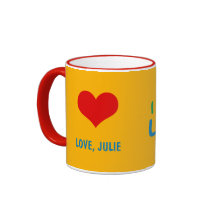 PERSONALIZADO "MIM AMOR SUPER DE DUPER VOCÊ! "