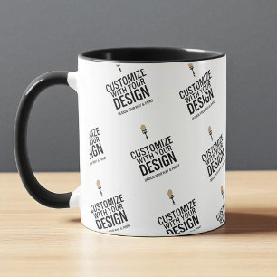 Caneca Personalizado Minimalista Marca da Empresa Persona