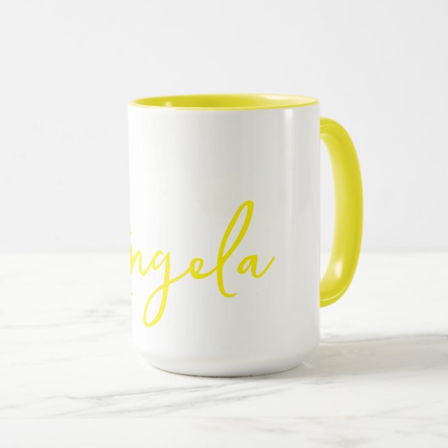 Caneca Personalizado Simples (Frente Esquerda)