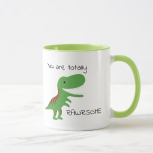 Caneca Personalizado Você É Totalmente Rawrsome