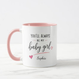 Caneca Personalizado Você Será Sempre Minha Menina