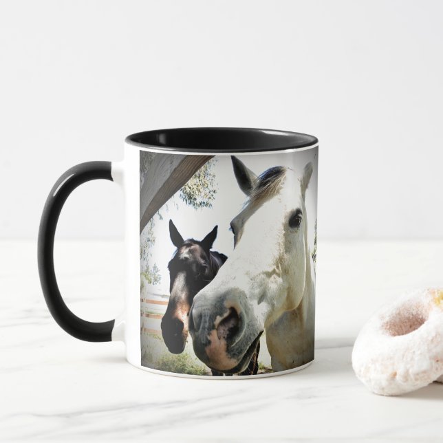 Caneca Personalizar - Amigos de Cavalo Bonito (Com Donut)