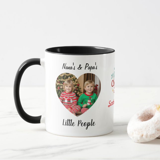 Caneca Personalizar Netos de Foto (Com Donut)