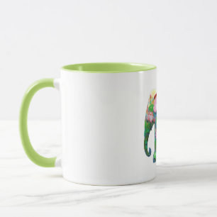 Caneca Personalizar Safari Animal Jungle África Flores