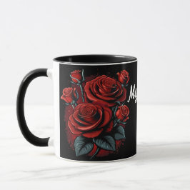 Caneca Personalizar Texto do Nome Atordoamento Rosa verme