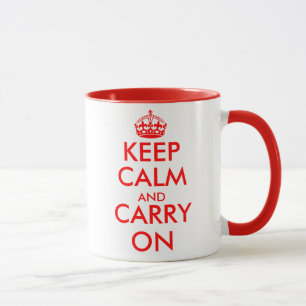 Caneca Personalizável Keep Calm presente corporati