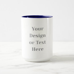 Caneca Personalizável Seu Design ou Texto Aqui Personaliz