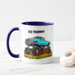 Caneca Personalize Caminhão Antigo Com Grande Levantament