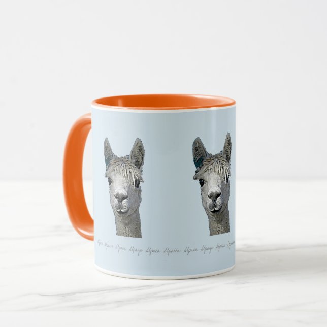 Caneca Personalize esta alpaca Alpakka Alpaka Alpaga (Frente Esquerda)